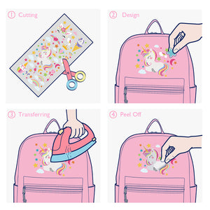 Fun DIY Backpack for Kids- Creat Your Own Schoolbag - MOMMORE